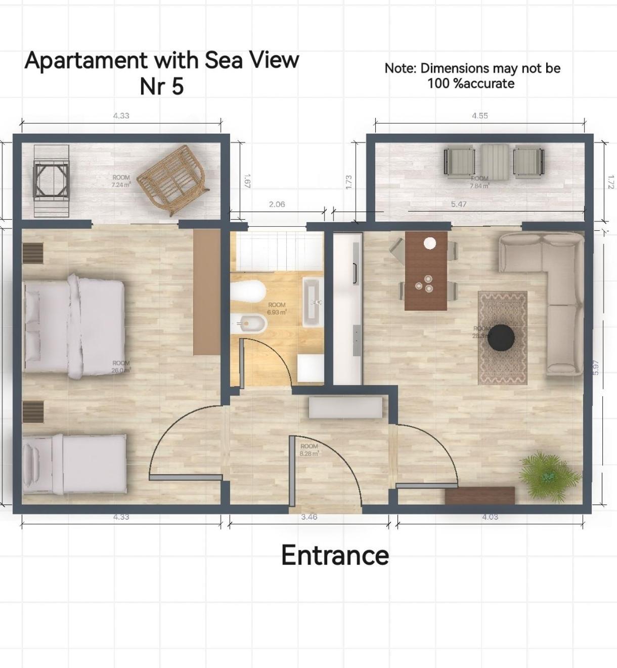 Lungomare Luxury Sea View Apartaments Vlore Exterior photo